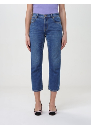 Jeans TORY BURCH Woman colour Denim