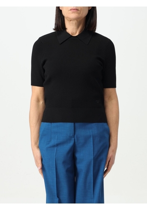 Polo Shirt TORY BURCH Woman colour Black