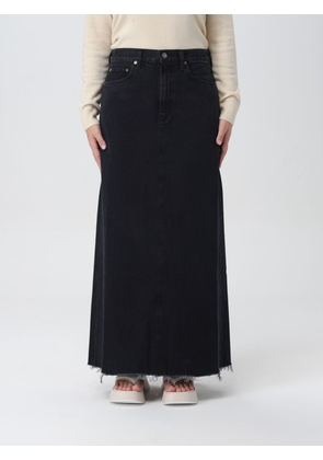 Skirt AGOLDE Woman colour Black