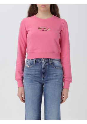 Sweatshirt DIESEL Woman colour Fuchsia