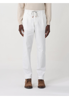 Trousers ELEVENTY Men colour White