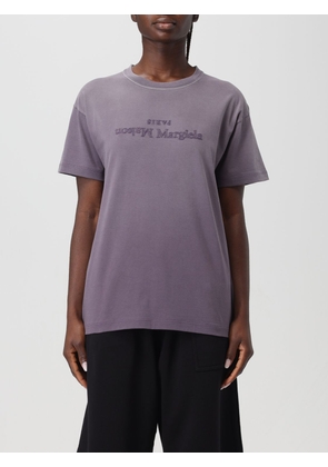 T-Shirt MAISON MARGIELA Woman colour Violet