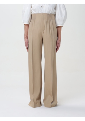 Trousers CHLOÉ Woman colour Beige