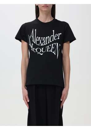 T-Shirt ALEXANDER MCQUEEN Woman colour Black