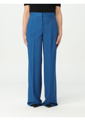 Trousers TORY BURCH Woman colour Blue