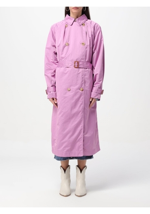 Trench Coat ISABEL MARANT Woman colour Pink