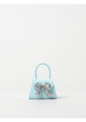 Mini Bag SELF-PORTRAIT Woman colour Gnawed Blue