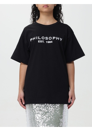 T-Shirt PHILOSOPHY DI LORENZO SERAFINI Woman colour Black