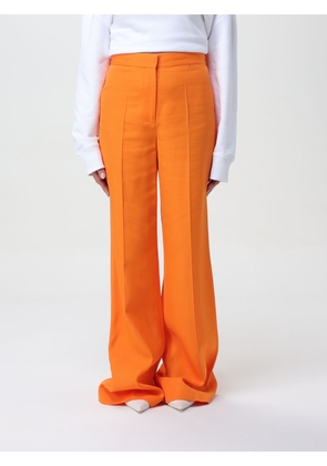 Trousers STELLA MCCARTNEY Woman colour Orange