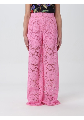 Trousers DOLCE & GABBANA Woman colour Pink