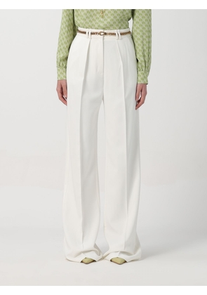 Trousers ELISABETTA FRANCHI Woman colour Ivory
