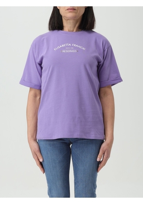T-Shirt ELISABETTA FRANCHI Woman colour Violet