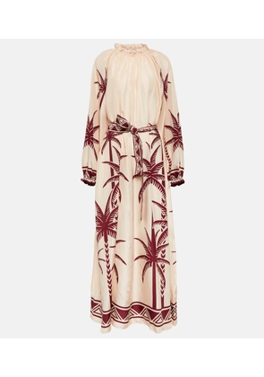 La DoubleJ Cerere printed silk maxi dress