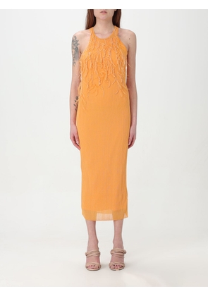 Dress PATRIZIA PEPE Woman colour Orange