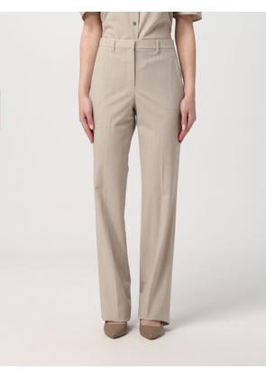 Trousers THEORY Woman colour Yellow Cream