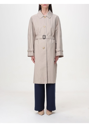 Trench Coat MAX MARA THE CUBE Woman colour Beige