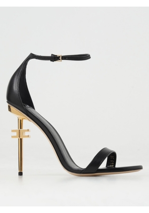 Heeled Sandals ELISABETTA FRANCHI Woman colour Black