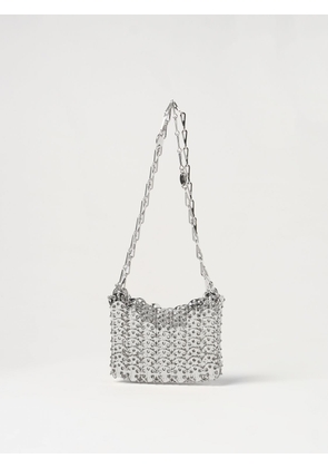 Mini Bag RABANNE Woman colour Silver
