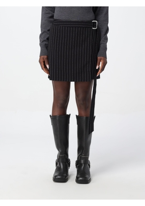 Skirt AMI PARIS Woman colour Black