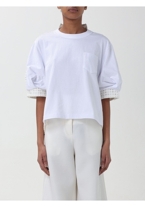 T-Shirt SACAI Woman colour White
