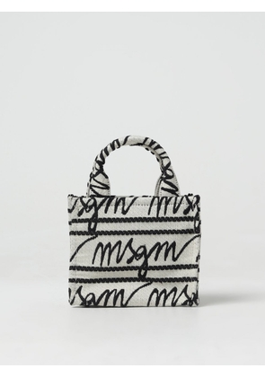 Mini Bag MSGM Woman colour Beige