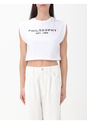 Polo Shirt PHILOSOPHY DI LORENZO SERAFINI Woman colour White