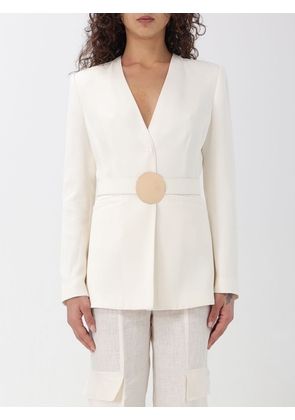 Jacket SIMONA CORSELLINI Woman colour White