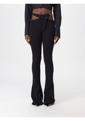 Trousers THE ATTICO Woman colour Black