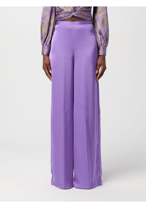 Trousers SIMONA CORSELLINI Woman colour Violet