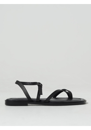 Flat Sandals A.EMERY Woman colour Black