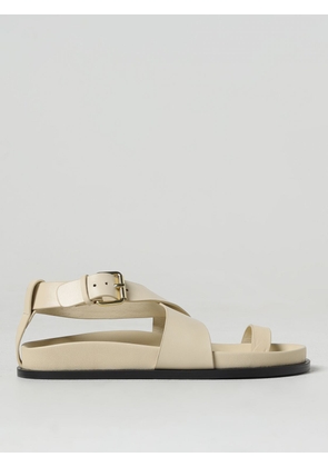 Flat Sandals A.EMERY Woman colour White