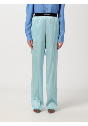 Trousers TOM FORD Woman colour Gnawed Blue