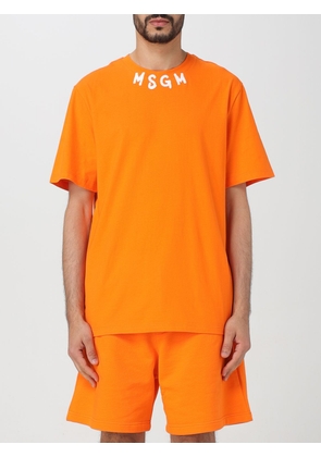 T-Shirt MSGM Men colour Orange