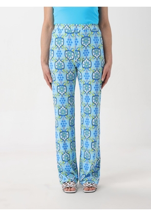 Trousers MALIPARMI Woman colour Gnawed Blue