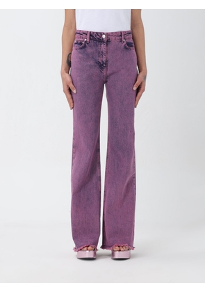 Jeans MOSCHINO JEANS Woman colour Fuchsia