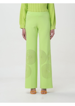 Trousers LIVIANA CONTI Woman colour Lime