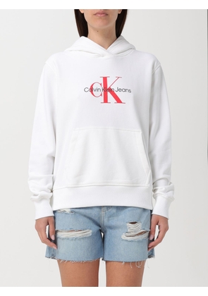 Sweatshirt CK JEANS Woman colour White