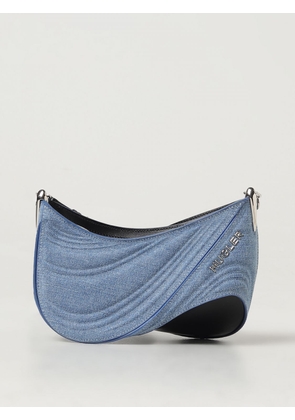Mini Bag MUGLER Woman colour Blue