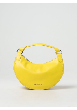 Handbag ORCIANI Woman colour Lemon