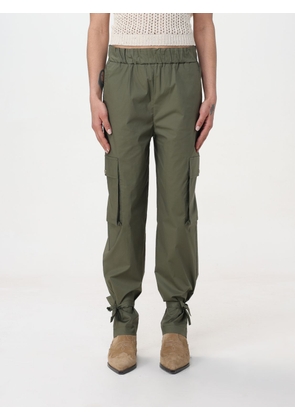 Trousers TWINSET Woman colour Green