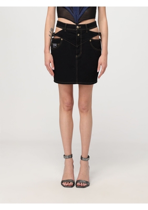 Skirt VERSACE JEANS COUTURE Woman colour Black
