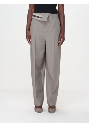 Trousers FENDI Woman colour Grey