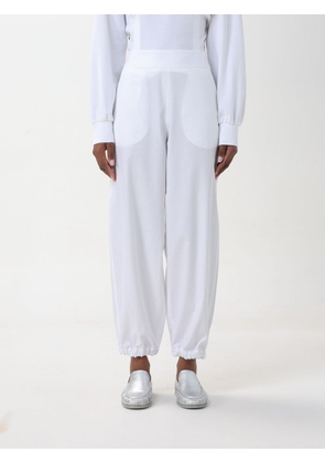 Trousers MAX MARA LEISURE Woman colour White