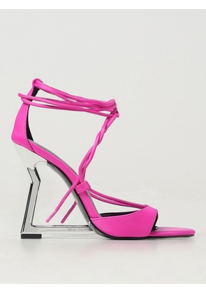 Heeled Sandals JUST CAVALLI Woman colour Pink