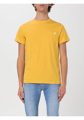 T-Shirt K-WAY Men colour Yellow