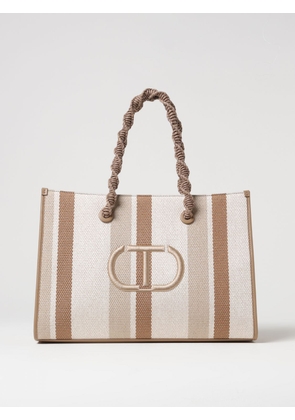 Tote Bags TWINSET Woman colour Sand