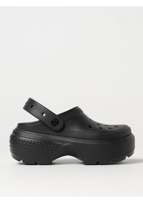 Flat Sandals CROCS Woman colour Black