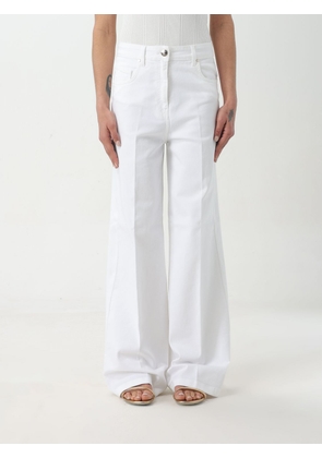 Jeans SIMONA CORSELLINI Woman colour White