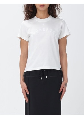 T-Shirt COURRÈGES Woman colour White