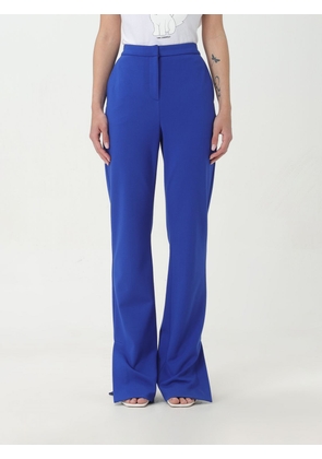 Trousers KARL LAGERFELD Woman colour Blue